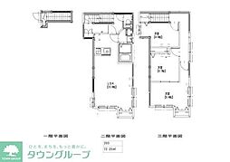 ソルナクレイシア大泉学園 2階3LDKの間取り
