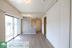 都営大江戸線 新江古田駅 徒歩6分の賃貸マンション 4階1LDKのリビング/ダイニング