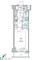 ジェノヴィア練馬高野台スカイラン 5階1Kの間取り
