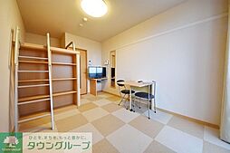 レオパレスレインボーステイツ 211 2階1Kのリビング/ダイニング