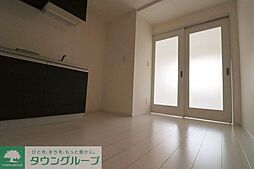 西武新宿線 東伏見駅 徒歩10分の賃貸アパート 3階1DKのリビング/ダイニング