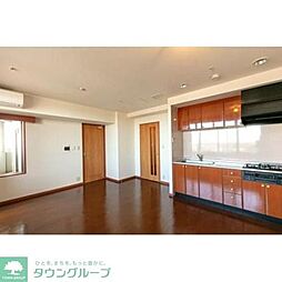 西武池袋線 石神井公園駅 徒歩1分の賃貸マンション 5階2LDKのリビング/ダイニング