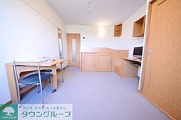 レオパレスプラシード竹丘II 206 2階1Kのリビング/ダイニング