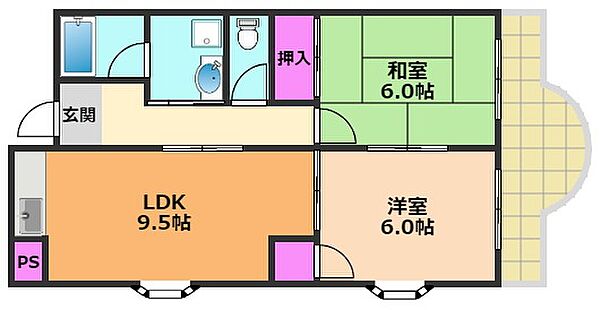 同じ建物の物件間取り写真 - ID:227080574045