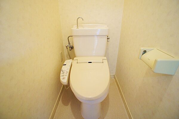 画像15:落ち着いた色調のトイレです