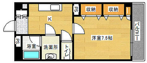 同じ建物の物件間取り写真 - ID:240028124403