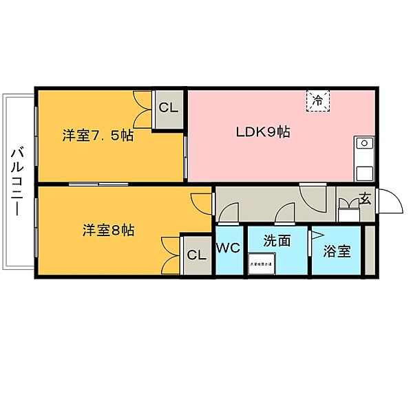 同じ建物の物件間取り写真 - ID:240029460820