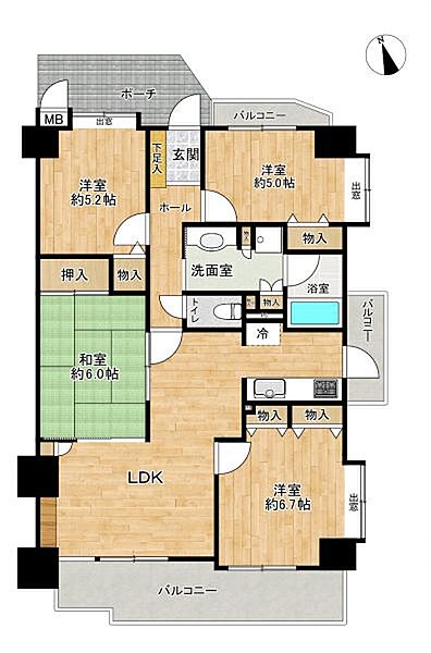 間取り：323000487475