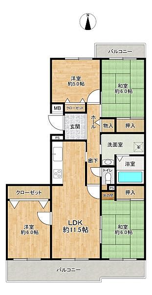 間取り：323000489843
