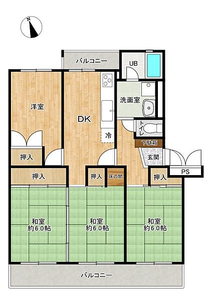 間取り：323000522538