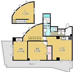 ANGELOOTOWA 2SLDKの間取図画像