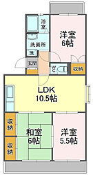 ファインビュー・21 3LDKの間取図画像