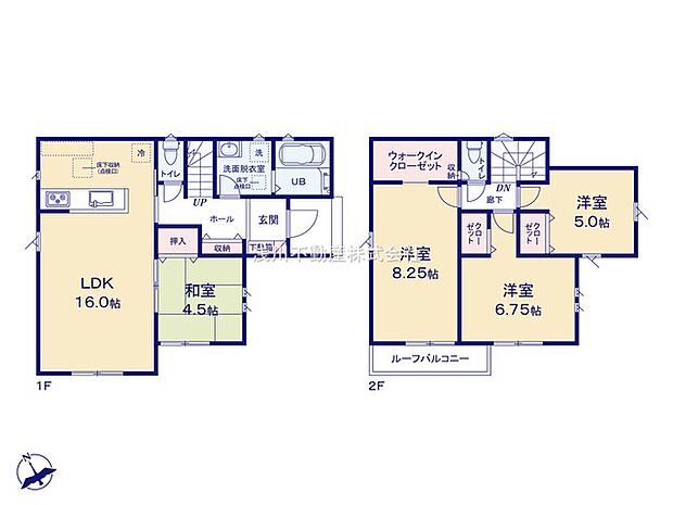 〜全室南西向きの4LDK　陽当たり良好、収納豊富な間取りです〜