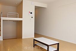 JR横浜線 橋本駅 バス17分 森の上下車 徒歩5分の賃貸アパート 1階ワンルームのリビング/ダイニング