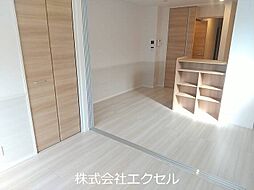 JR青梅線 河辺駅 徒歩6分の賃貸アパート 3階1LDKのリビング/ダイニング