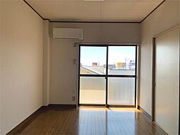 JR青梅線 小作駅 徒歩5分の賃貸マンション 3階2DKの寝室