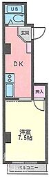 シティプラザ 1Kの間取図画像