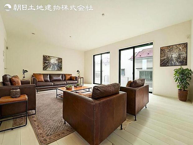 本画像はCGで作成しており、実際に現地に家具は置かれておりません。尚価格に家具は含まれておりません。