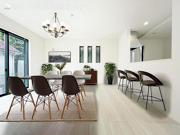 本画像はCGで作成しており、実際に現地に家具は置かれておりません。尚価格に家具は含まれておりません。