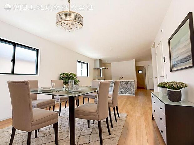 本画像はCGで作成しており、実際に現地に家具は置かれておりません。尚価格に家具は含まれておりません。