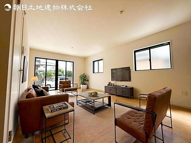 本画像はCGで作成しており、実際に現地に家具は置かれておりません。尚価格に家具は含まれておりません。