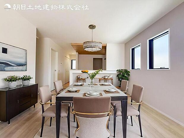 本画像はCGで作成しており、実際に現地に家具は置かれておりません。尚価格に家具は含まれておりません。