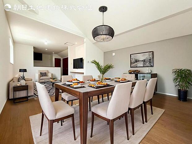 本画像はCGで作成しており、実際に現地に家具は置かれておりません。尚価格に家具は含まれておりません。