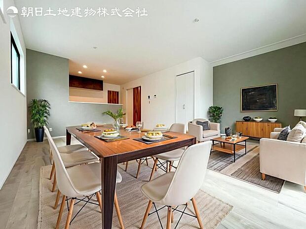 本画像はCGで作成しており、実際に現地に家具は置かれておりません。尚価格に家具は含まれておりません。