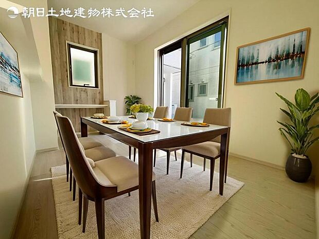 本画像はCGで作成しており、実際に現地に家具は置かれておりません。尚価格に家具は含まれておりません。