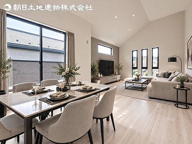 本画像はCGで作成しており、実際に現地に家具は置かれておりません。尚価格に家具は含まれておりません。