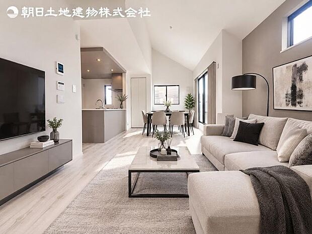 本画像はCGで作成しており、実際に現地に家具は置かれておりません。尚価格に家具は含まれておりません。