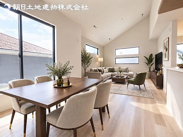 本画像はCGで作成しており、実際に現地に家具は置かれておりません。尚価格に家具は含まれておりません。