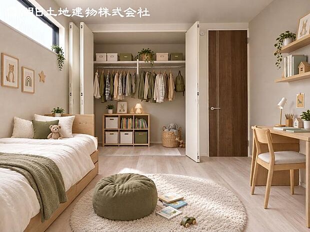 本画像はCGで作成しており、実際に現地に家具は置かれておりません。尚価格に家具は含まれておりません。