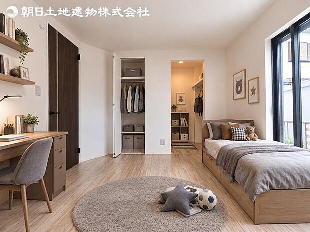 本画像はCGで作成しており、実際に現地に家具は置かれておりません。尚価格に家具は含まれておりません。