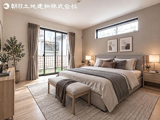 本画像はCGで作成しており、実際に現地に家具は置かれておりません。尚価格に家具は含まれておりません。