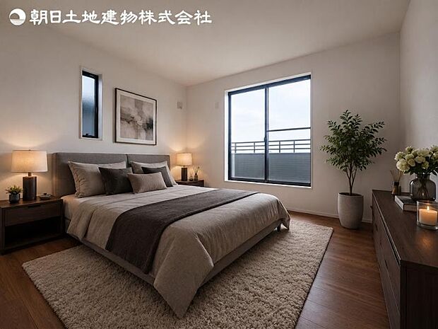 本画像はCGで作成しており、実際に現地に家具は置かれておりません。尚価格に家具は含まれておりません。