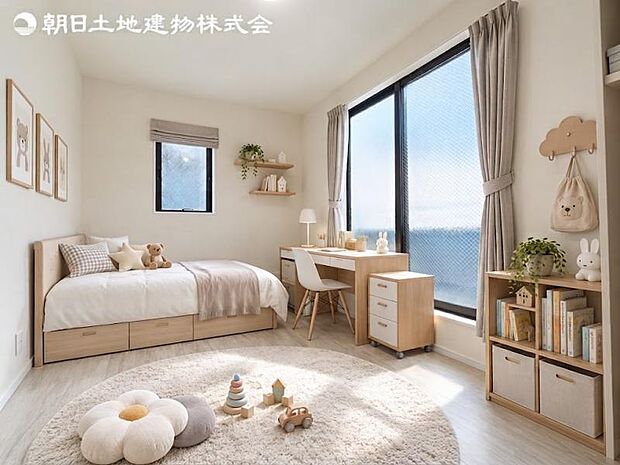 本画像はCGで作成しており、実際に現地に家具は置かれておりません。尚価格に家具は含まれておりません。