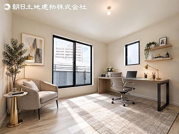 本画像はCGで作成しており、実際に現地に家具は置かれておりません。尚価格に家具は含まれておりません。