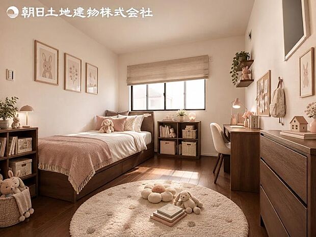 本画像はCGで作成しており、実際に現地に家具は置かれておりません。尚価格に家具は含まれておりません。