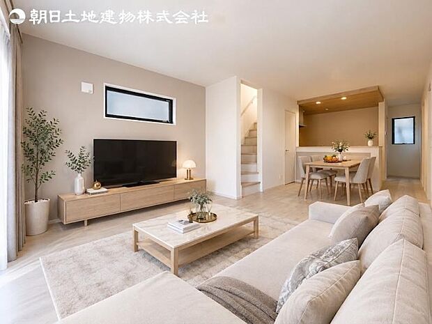 本画像はCGで作成しており、実際に現地に家具は置かれておりません。尚価格に家具は含まれておりません。