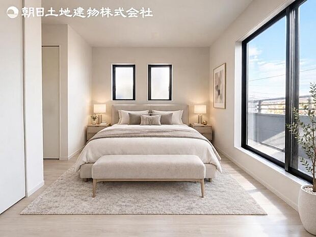 本画像はCGで作成しており、実際に現地に家具は置かれておりません。尚価格に家具は含まれておりません。