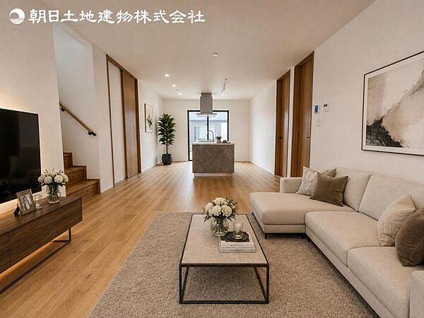 本画像はCGで作成しており、実際に現地に家具は置かれておりません。尚価格に家具は含まれておりません。