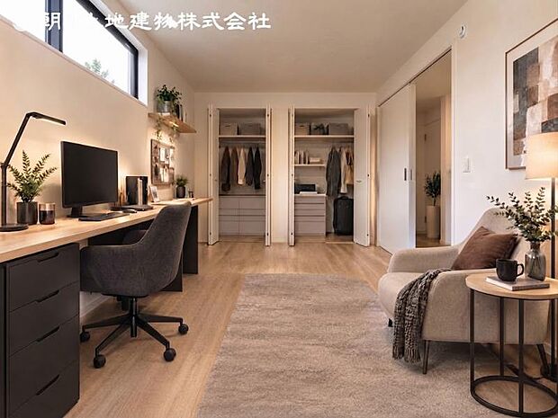 本画像はCGで作成しており、実際に現地に家具は置かれておりません。尚価格に家具は含まれておりません。