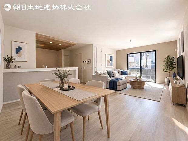 本画像はCGで作成しており、実際に現地に家具は置かれておりません。尚価格に家具は含まれておりません。