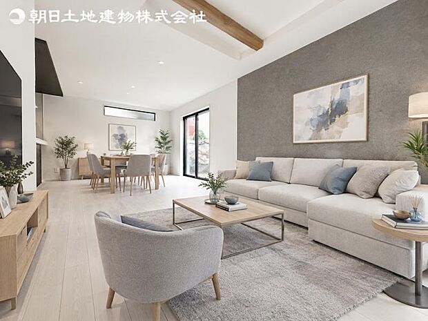本画像はCGで作成しており、実際に現地に家具は置かれておりません。尚価格に家具は含まれておりません。
