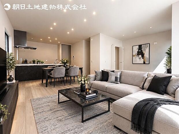 本画像はCGで作成しており、実際に現地に家具は置かれておりません。尚価格に家具は含まれておりません。