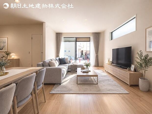 本画像はCGで作成しており、実際に現地に家具は置かれておりません。尚価格に家具は含まれておりません。