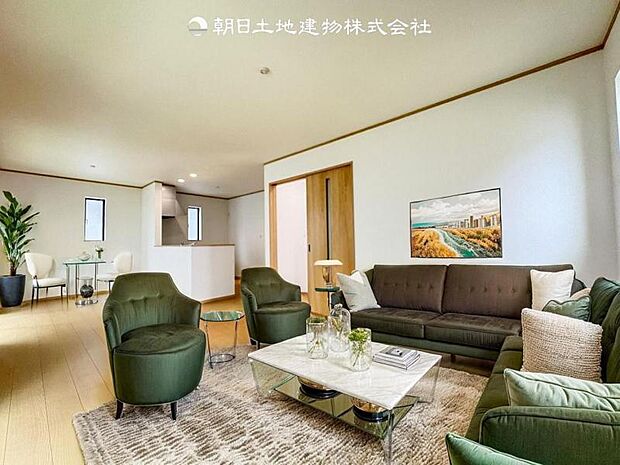 本画像はCGで作成しており、実際に現地に家具は置かれておりません。また、価格に家具は含まれておりません。