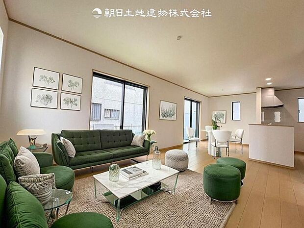 本画像はCGで作成しており、実際に現地に家具は置かれておりません。また、価格に家具は含まれておりません。