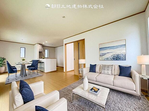 本画像はCGで作成しており、実際に現地に家具は置かれておりません。また、価格に家具は含まれておりません。